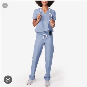 Figs Cargo Pants- Heather Indigo